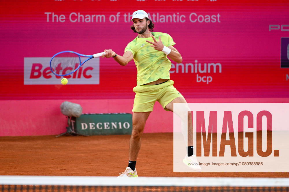JAIME FARIA in action during the Quarter-finals at the Millennium Estoril Open ATP, Tennis Herren tennis tournament at Clube de Tenis do Estoril. Lisbon Portugal - ZUMAr238 20260724_zip_r238_076