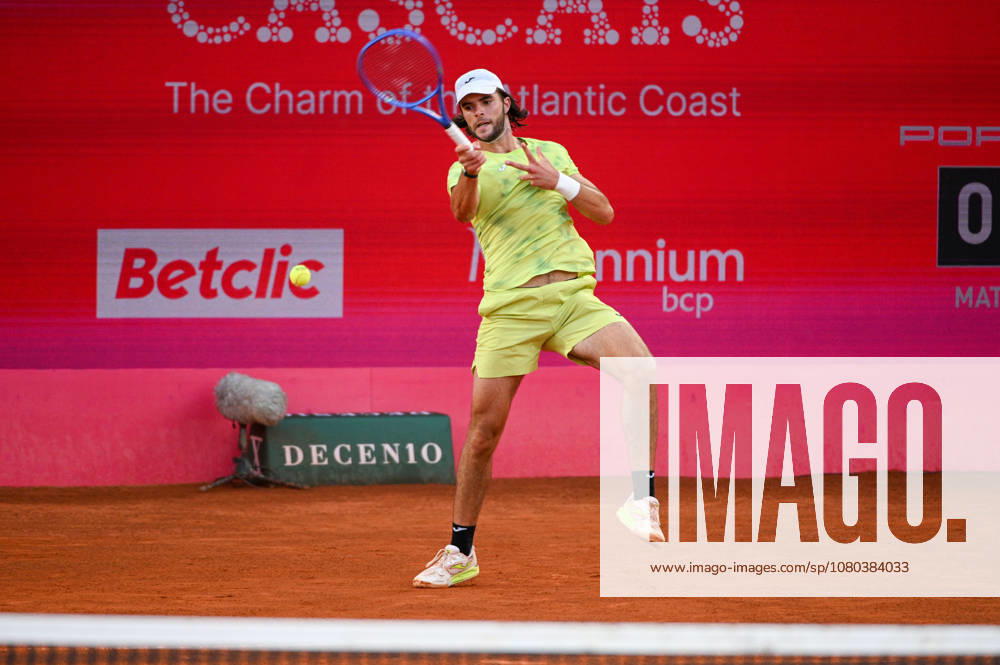 JAIME FARIA in action during the Quarter-finals at the Millennium Estoril Open ATP, Tennis Herren tennis tournament at Clube de Tenis do Estoril. Lisbon Portugal - ZUMAr238 20260724_zip_r238_078