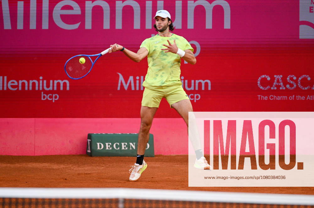 JAIME FARIA in action during the Quarter-finals at the Millennium Estoril Open ATP, Tennis Herren tennis tournament at Clube de Tenis do Estoril. Lisbon Portugal - ZUMAr238 20260724_zip_r238_079