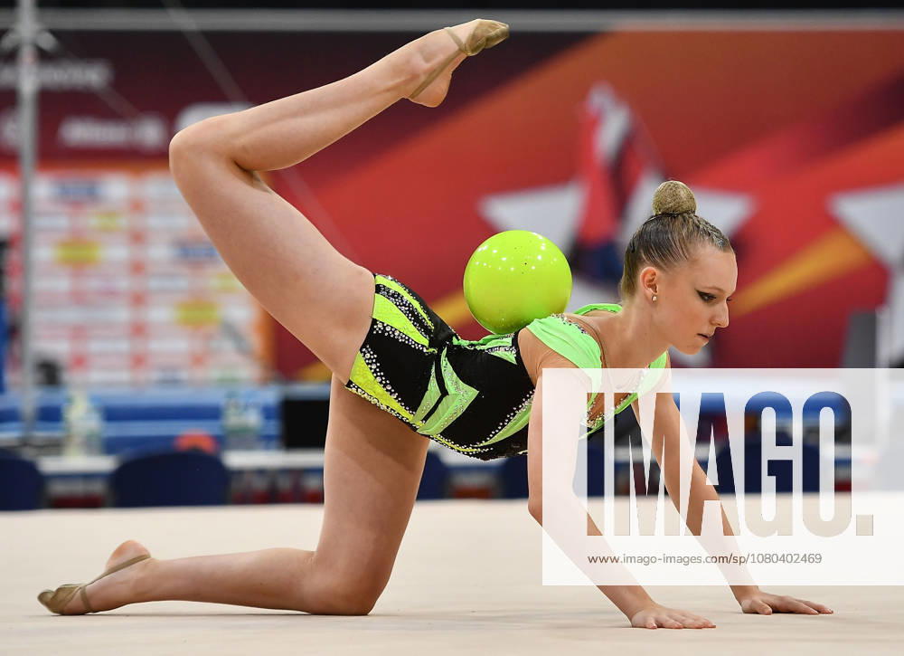 Rhythmic Gymnastics, 2026 German Championships by Anastasia Stroh, TV St. Wendel, Ball, DFL, DFB. REGULATIONS PROHIBIT ANY USE OF PHOTOGRAPHS AS IMAGE SEQUENCES AND OR QUASI-VIDEO. Hanover
