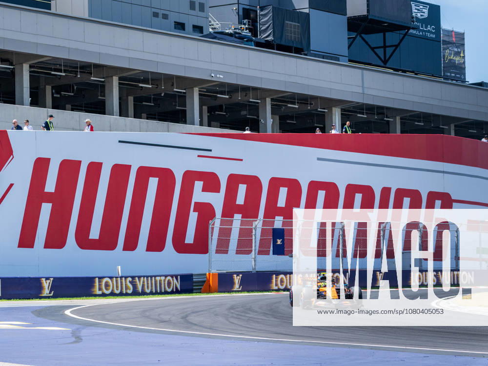 Lando Norris, McLaren Formula 1 Team, 1, Hungaroring lettering, HUN, Formula 1 World Championship, Hungarian Grand Prix, Hungaroring, Practice Day, Free Practice 3, 2026 Season, July 25, 2026, HUN, Formula 1 World Championship, Hungarian Grand Prix, Hungaroring, Practice Day, Free Practice 3, 2026 Season, July 25, 2026, Mogyorod