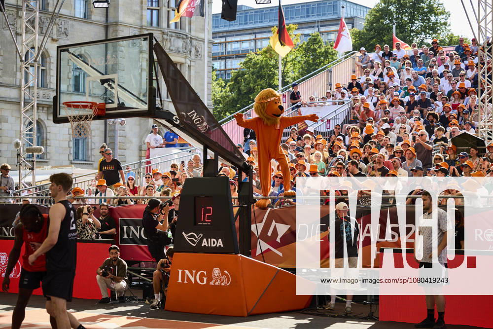 Baskets Bonn vs. Skyliners Frankfurt: THE FINALS 2026 Men s 3x3 Final on July 25, 2026; 3x3 Basketball Mascot, Hanover New City Hall, Lower Saxony, Germany