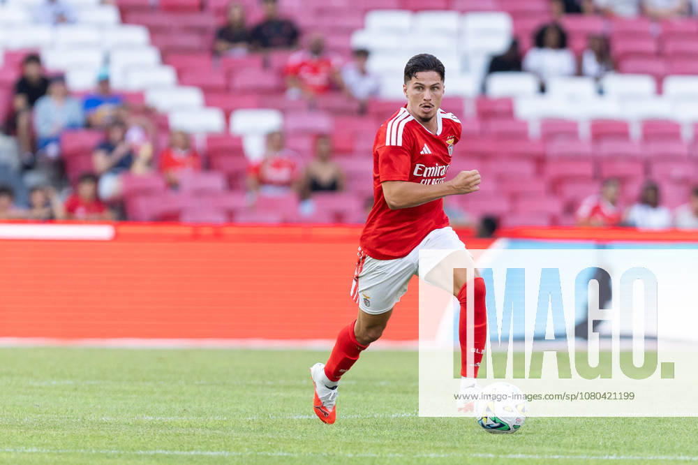 Benfica forward from Croatia FRANJO IVANOVIC (9) in action during the friendly game for between Benfica and Belenenses at Estadio da Luz Lisbon Portugal - ZUMAs359 20260724_zsp_s359_121