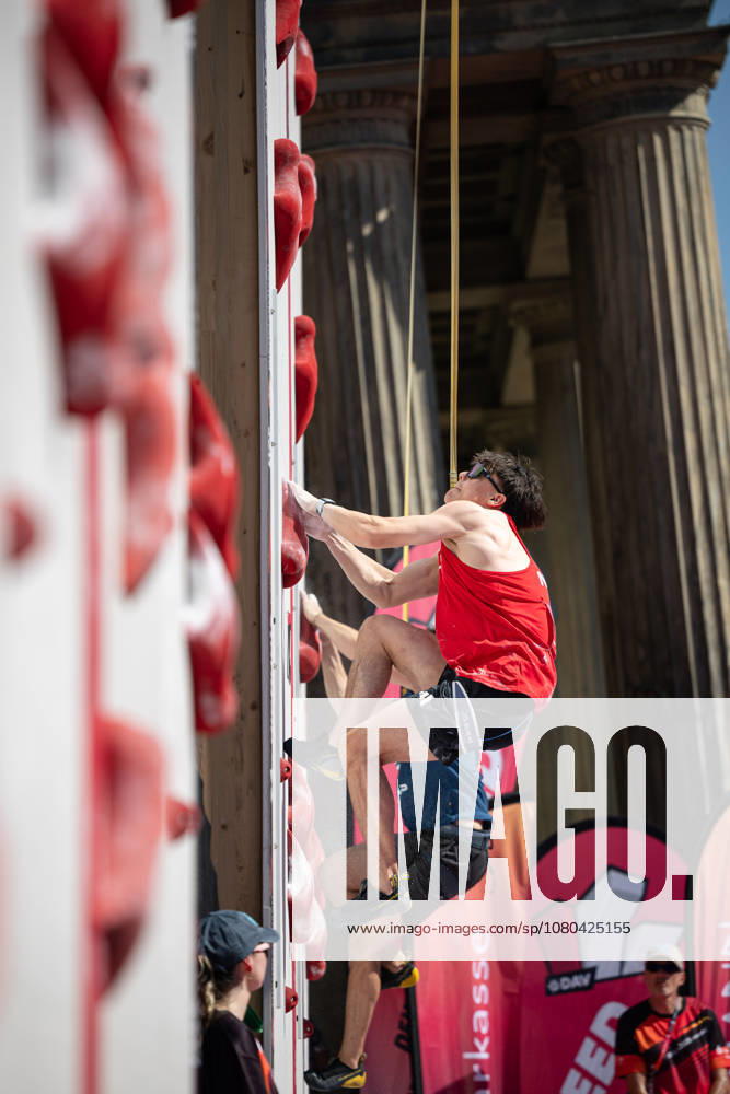 Climbing Speed Climbing The Finals 2026 German Men s Speed Climbing Championship Andrin Zedler Düsseldorf Hannover Opernplatz Lower Saxony Germany