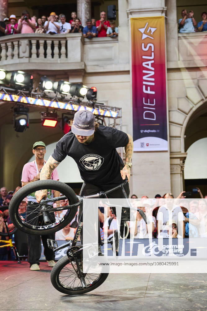 THE FINALS 2026 BMX Flatland Finals on July 25, 2026, Kevin Nikulski, Hanover New City Hall, Lower Saxony, Germany