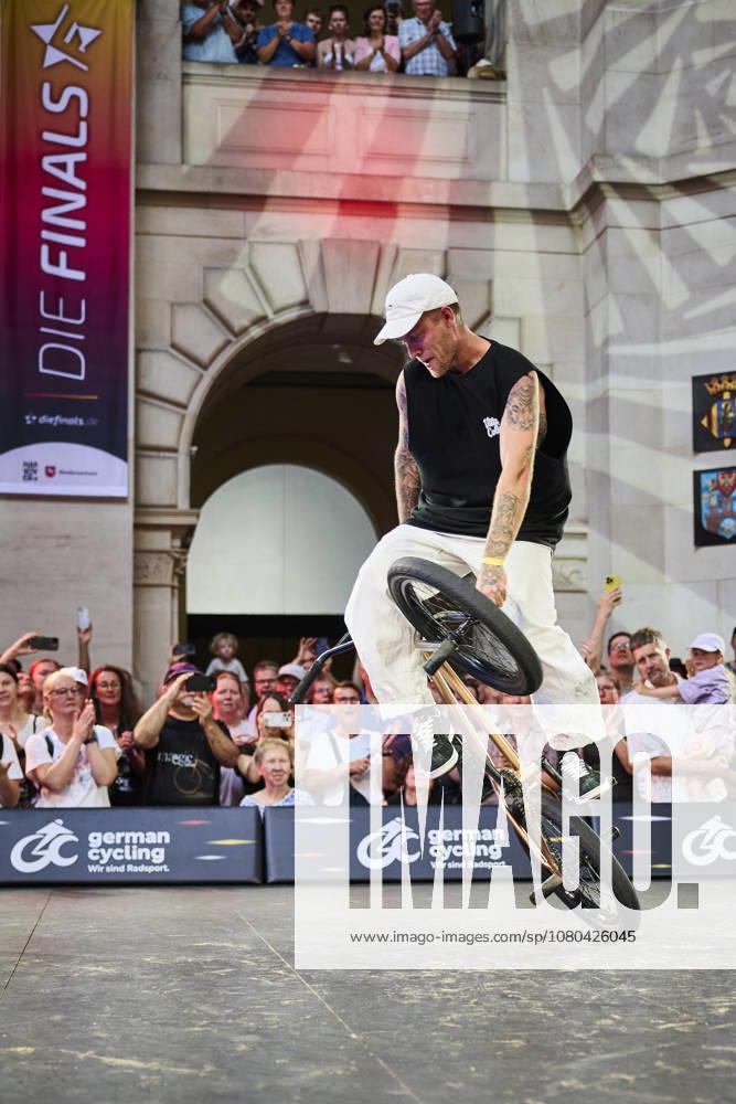 THE FINALS 2026 BMX Flatland Finals on July 25, 2026, Dustyn Alt, Hanover New City Hall, Lower Saxony, Germany