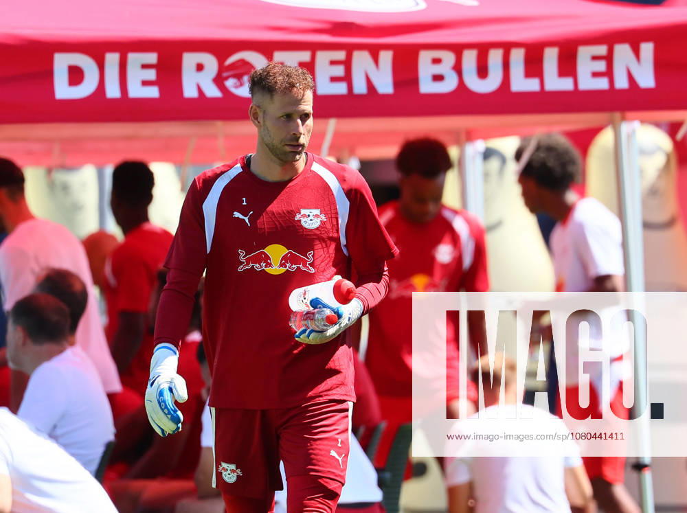 RB Leipzig vs. Ingolstadt Friendly Match, Leipzig, July 25, 2026, RBL Training Center, Soccer Friendly Match, RB Leipzig vs. FC Ingolstadt 0-1-0-1-0, Pictured: Goalkeeper Peter Gulacsi 1, RB Leipzig Picture Point