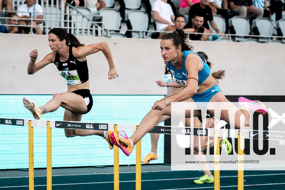 Rosina Schneider, TV Sulz, Women s 100m Hurdles, 1484, GER, Track and Field, Athletics, German Championships, The Finals, Wattenscheid, July 25, 2026, GER, Track and Field, Athletics, German Championships, The Finals, Wattenscheid, July 25, 2026, Wattenscheid
