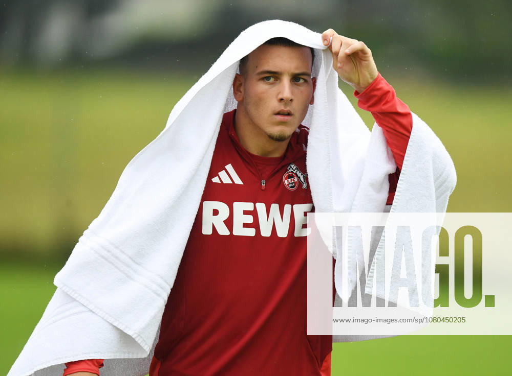 Soccer, Bundesliga 1, 1. FC Köln Training Camp: Team in Kitzbühel, Training in Sankt Johann, Said El Mala, 1. FC Köln after training in Kitzbühel