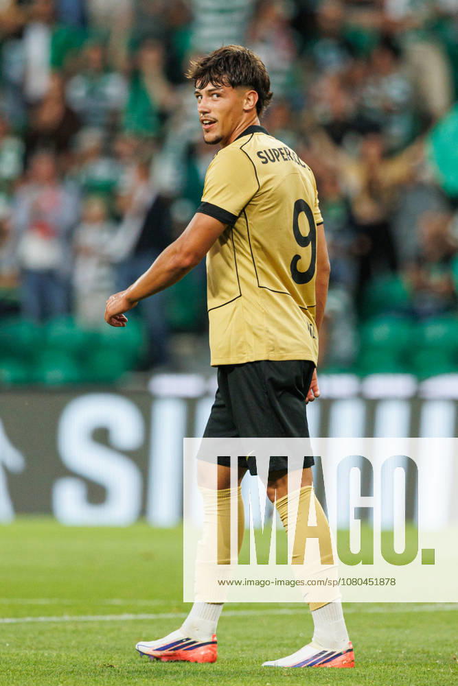 Rafael Nel seen celebrating after a goal during Club Friendly Games between teams of Sporting CP and AS Monaco Estadio Jose Alvalade (Luis Loureiro Ball Raw Images PT) Lisboa Estadio Jose Alvalade Portugal