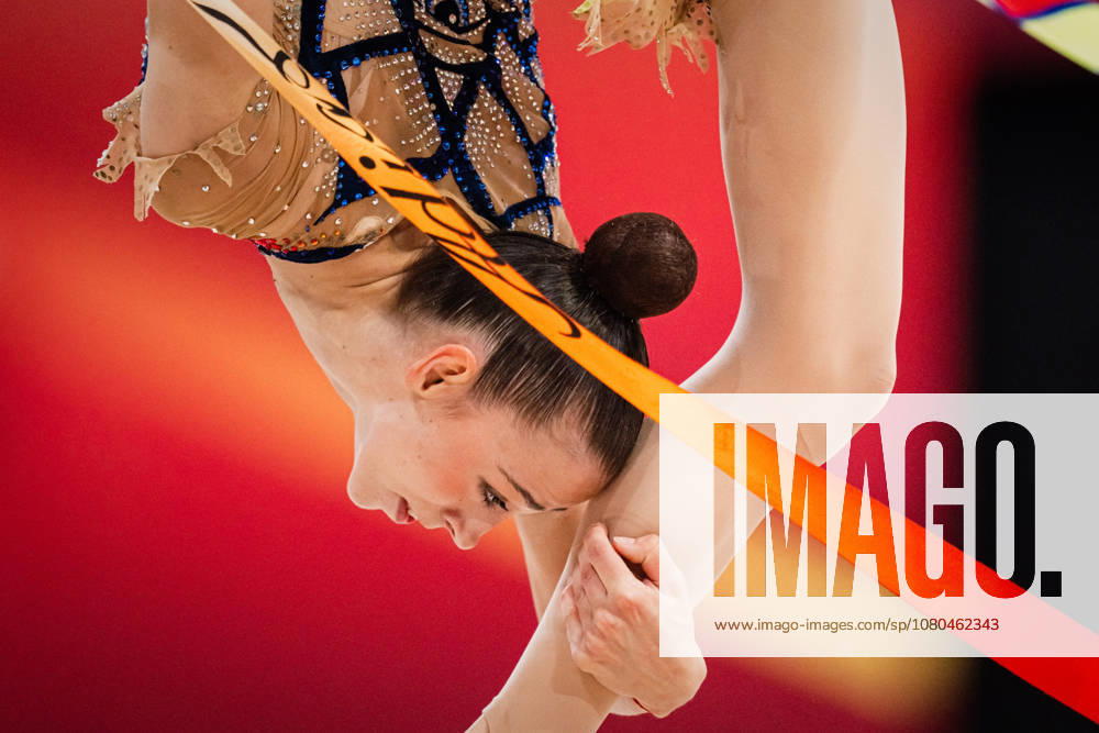 The 2026 Rhythmic Gymnastics Finals, July 26, 2026, Julia Stavickaja, Bremen 1860, Ribbon The 2026 Rhythmic Gymnastics Finals on July 26, 2026, at the ZAG Arena, Hanover