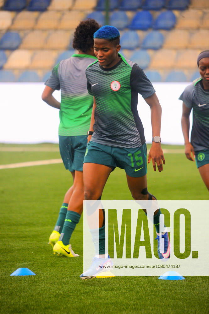 Rasheedat Ajibade, Nigeria during the International Friendly, Länderspiel, Nationalmannschaft match between Senegal and Nigeria women at Remo Stadium on June 8, 2026 in Ikenne, Nigeria. Photo by Segun Ogunfeyitimi.