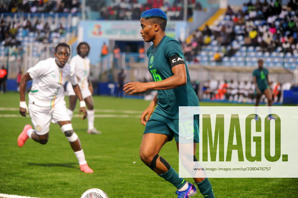 Rasheedat Ajibade, Nigeria during the International Friendly, Länderspiel, Nationalmannschaft match between Senegal and Nigeria women at Remo Stadium on June 8, 2026 in Ikenne, Nigeria. Photo by Segun Ogunfeyitimi.