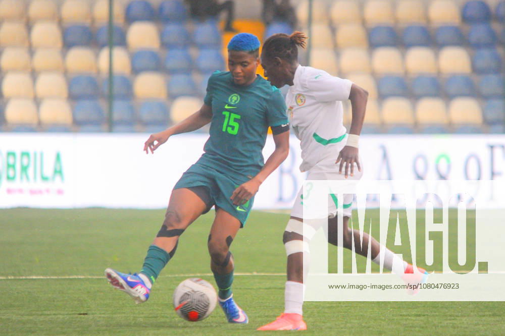 Rasheedat Ajibade, Nigeria during the International Friendly, Länderspiel, Nationalmannschaft match between Senegal and Nigeria women at Remo Stadium on June 8, 2026 in Ikenne, Nigeria. Photo by Segun Ogunfeyitimi.