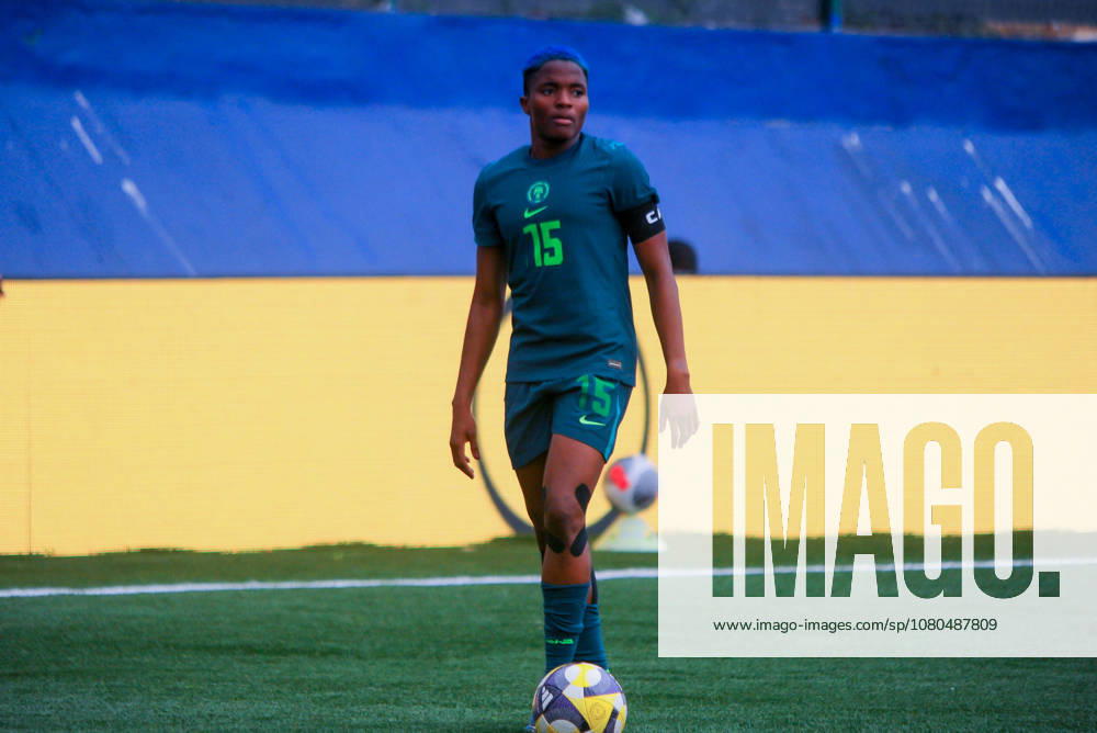 Rasheedat Ajibade, Nigeria during the International Friendly, Länderspiel, Nationalmannschaft match between Senegal and Nigeria women at Remo Stadium on June 8, 2026 in Ikenne, Nigeria. Photo by Segun Ogunfeyitimi.