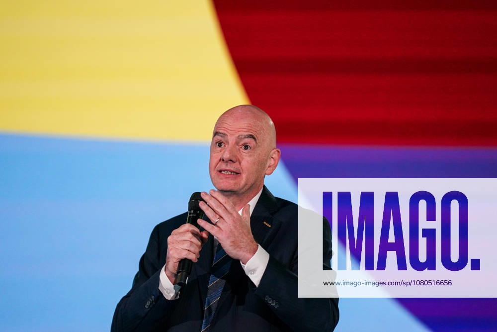 Soccer: Home of FIFA, Zurich, Switzerland; Gianni Infantino, FIFA President; portrait photo, portrait, single shot, facial expression, emotion, gesture, body language, emotion; Zurich, Canton of Zurich, Switzerland