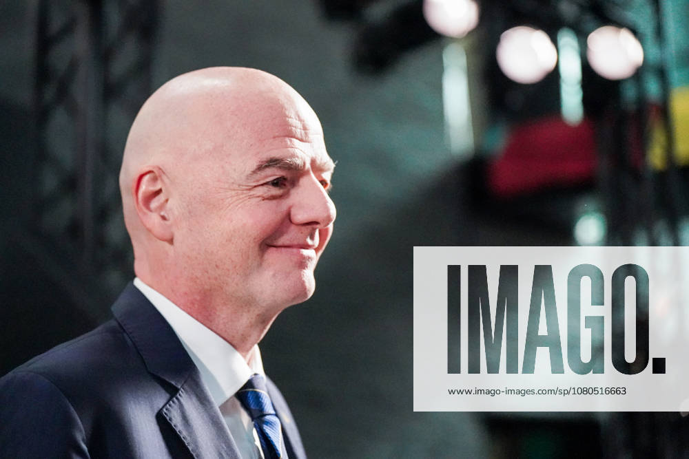 Soccer: Home of FIFA, Zurich, Switzerland; Gianni Infantino, FIFA President; portrait photo, portrait, single shot, facial expression, emotion, gesture, body language, emotion; Zurich, Canton of Zurich, Switzerland