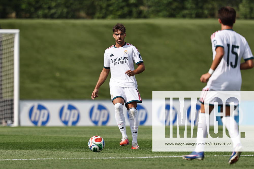 Raul Asencio (Real), JULY 28, 2026 - Football Soccer : Spanish Preseason match between Real Madrid CF - CD Leganes at Alfredo Di Stefano Stadium in Madrid, Spain. Noxthirdxpartyxsales aflo_339433112 MutsuxKawamorix