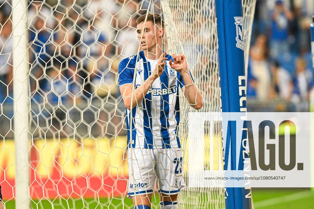 PoznaÅ 29.07.2026. Football UEFA Champions League Qualifying Second Round. Season 2026 2027 match between Lech Poznan and Aarhus GF in Poznan, Poland --- Liga Mistrzow druga runda eliminacji sezon 2026 2027 mecz Lech PoznaÅ - Aarhus GF Persons Shown : Gisli Thordarson Fot. Antoni Dec Arena Akcji NEWSPIX.PL --- newspix.pl