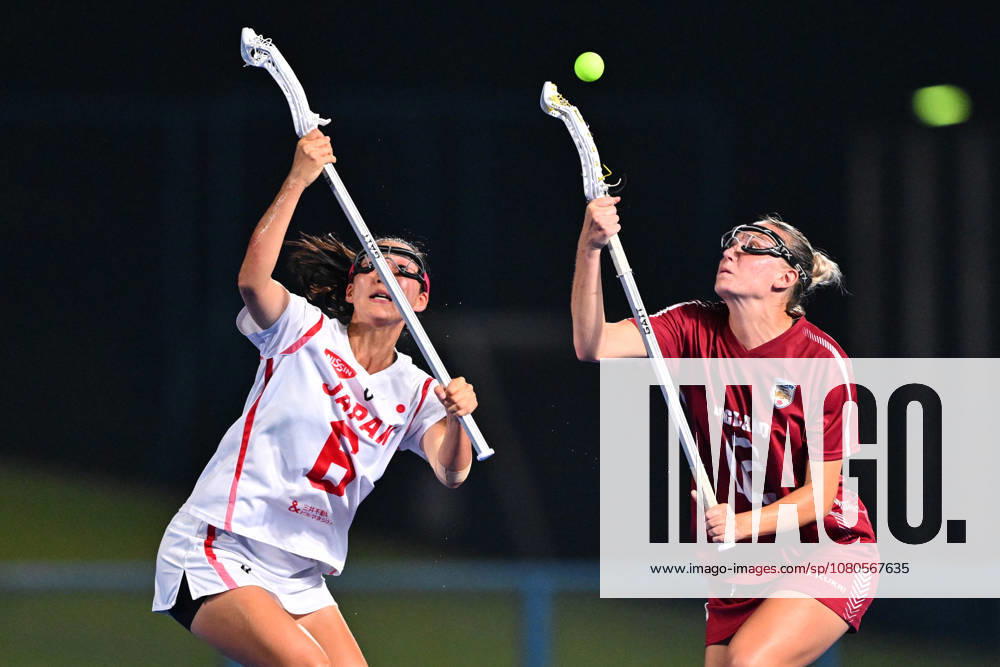 (L-R) Chisa Kobayashi (JPN), Anna Viglione (ENG), JULY 30, 2026 - Lacrosse : 2026 World Lacrose Women s Championship 5th-8th place match between Japan and England at Oi Hockey Stadium Field 1, Tokyo, Japan. Noxthirdxpartyxsales aflo_339613166 KenjiroxMatsuox