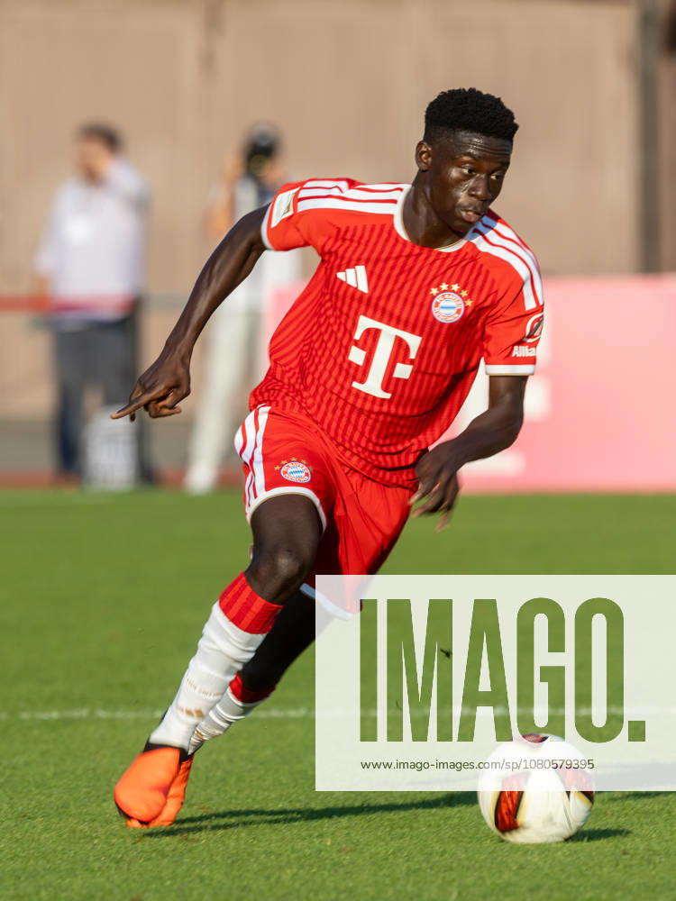 Bayern s 39 Bara Sapoko NDIAYE Soccer, Rottach Egern FC Bayern 0 15 Soccer, FC Rottach Egern FC Bayern Munich, Friendly Match, Preseason Match for the 2026–2027 Season, on July 30, 2026, in Rottach Egern, S P O R T P L A T Z, Germany Source Copyright Credit Oryk HAIST xFUSSBALL-BAYERNx