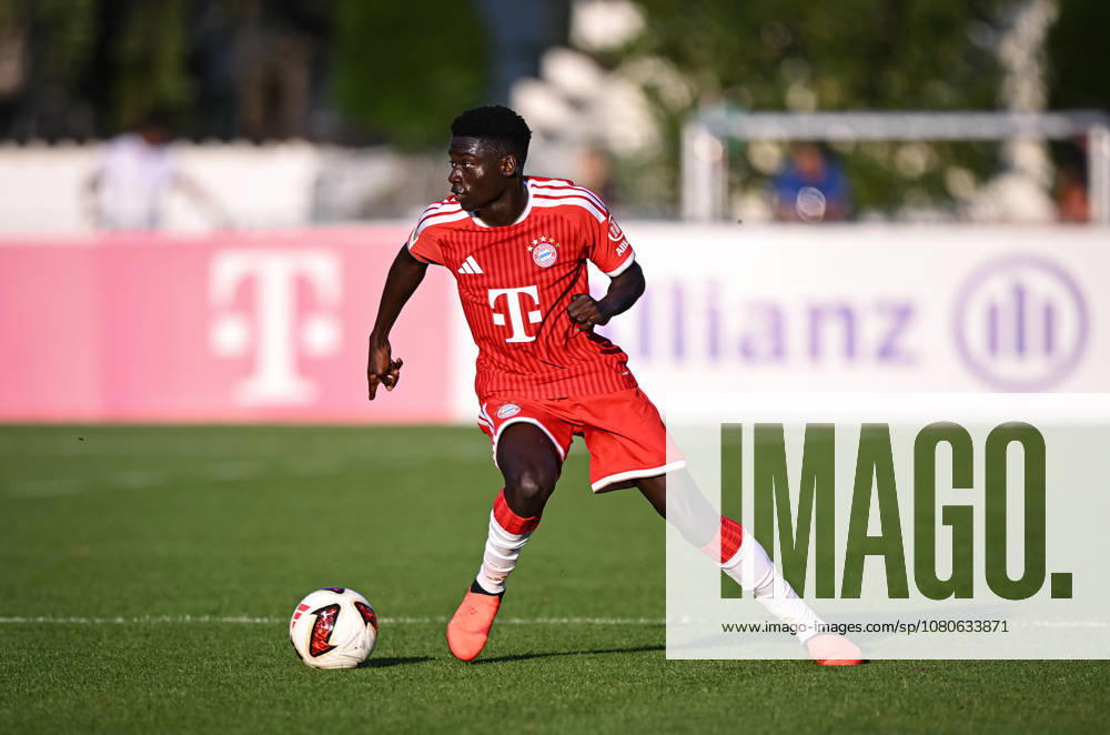 12Soccer 1 Bundesliga 2026–2027 Friendly Match FC Rottach Egern vs. FC Bayern Munich July 30, 2026 Bara Sapoko Ndiaye FC Bayern Munich