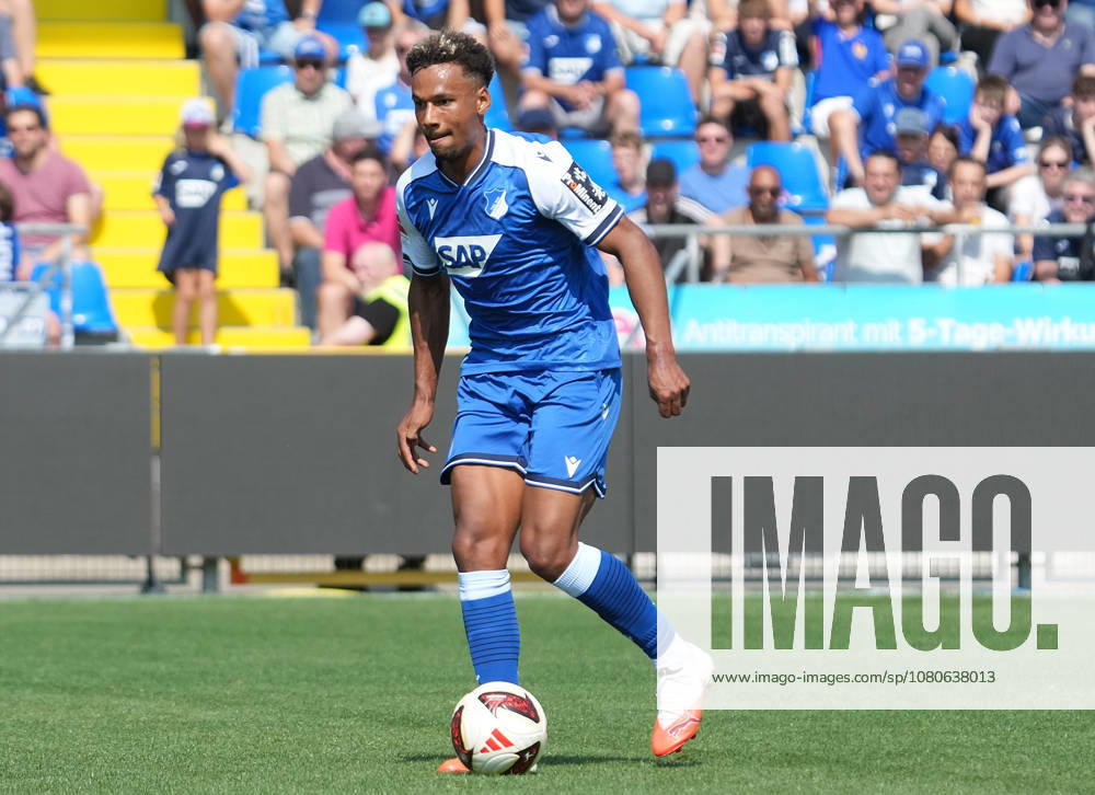 Friendly Match, TSG Hoffenheim vs. Karlsruher SC, August 1, 2024, Dietmar Hopp Stadium, Hoffenheim, Friendly Match, TSG Hoffenheim vs. Karlsruher SC, Bambase Conte, Hoffenheim, Dietmar Hopp Stadium, Baden-Württemberg, Germany