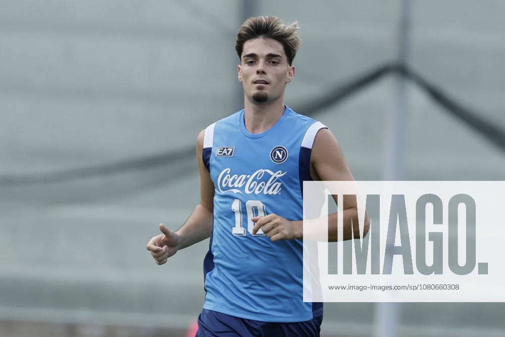 SSC Napoli preseason 2026-27 in Castel Di Sangro Napoli s Spanish defender Miguel Gutierrez during SSC Napoli s 2026-27 preseason training camp in Castel Di Sangro, Abruzzo, Italy. August, 02, 2026. _BPH2908