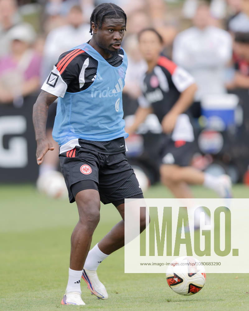 Training: Eintracht Frankfurt Junior Dina Ebimbe Eintracht Frankfurt Training session held by Eintracht Frankfurt on July 20, 2026, at Deutsche Bank Park in Frankfurt am Main, Frankfurt am Main, Hesse, Germany; Deutsche Bank Park