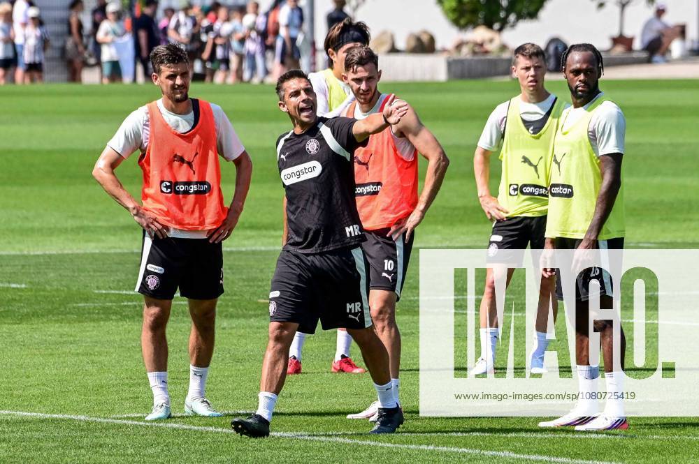 Coach Marcel Rapp, St. Pauli, Germany, Hamburg, Training Facility on Kollaustrasse, Soccer, 2. Bundesliga, FC St. Pauli