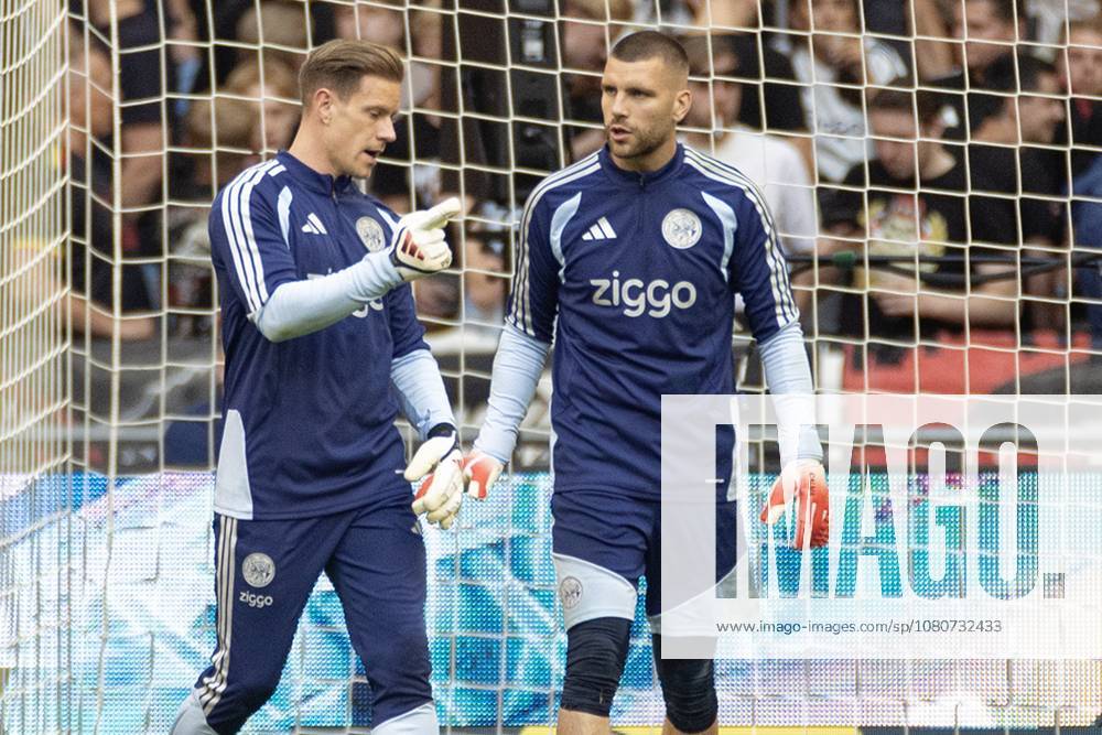 AMSTERDAM , 06-08-2026, Johan Cruijff ArenA , season 2026 2027 , UEFA Conference League play-off football . Match between Ajax and Shelbourne FC , Picture shows Marc ter Stegen Ajax - Shelbourne x205488175x