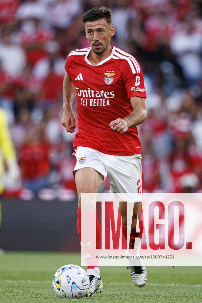 Clement Lenglet (SL Benfica) seen in action during the UEFA Europa League third round qualifying game between teams of SL Benfica and Heart of Midlothian FC at Estadio Da Luz. Final score; SL Benfica 6:1 Heart of Midlothian FC Lisbon Portugal - ZUMAs197 20260806_aaa_s197_239