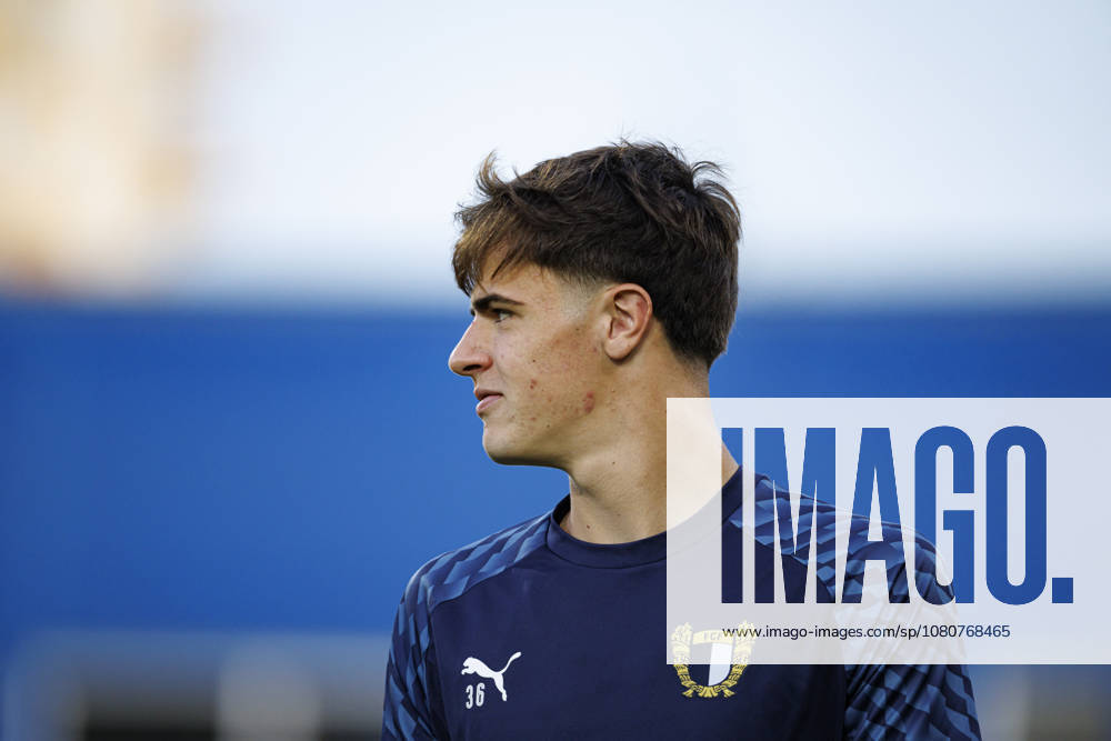Matheus Mattara seen during Liga Portugal game between teams of GD Estoril Praia and Famalicao FC at Estadio Antonio Coimbra da Mota (Maciej Rogowski Ball Raw Images PT) Estoril Estadio Antonio Coimbra da Mota Portugal