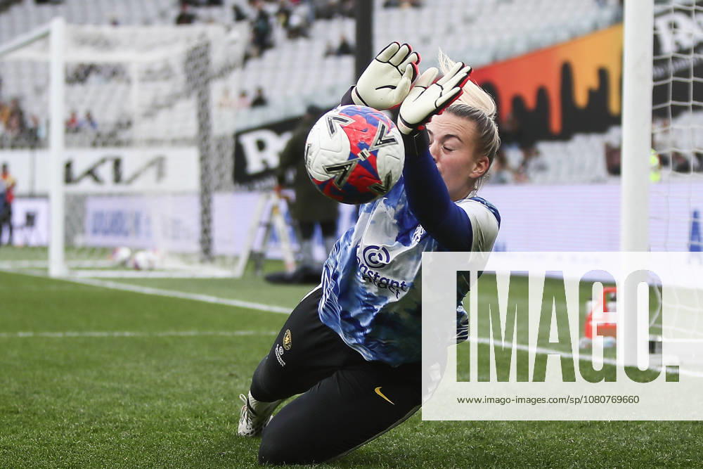 Chelsea Women v Auckland FC Women s Invitational XI Pre-Season Friendly Katie Cox (goalkeeper) of Chelsea Women warms up ahead of the Pre-Season Friendly match at Eden Park, Auckland 08 08 2026 UK Newspapers OUT