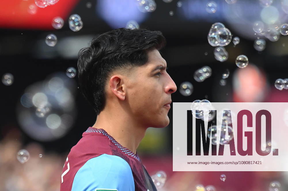 West Ham United v Portsmouth - Carabao Cup First Round Edson Alvarez of West Ham United during the Carabao Cup First Round match between West Ham United and Portsmouth at the London Stadium in Stratford, London, on August 8, 2026. Stratford Greater London United Kingdom