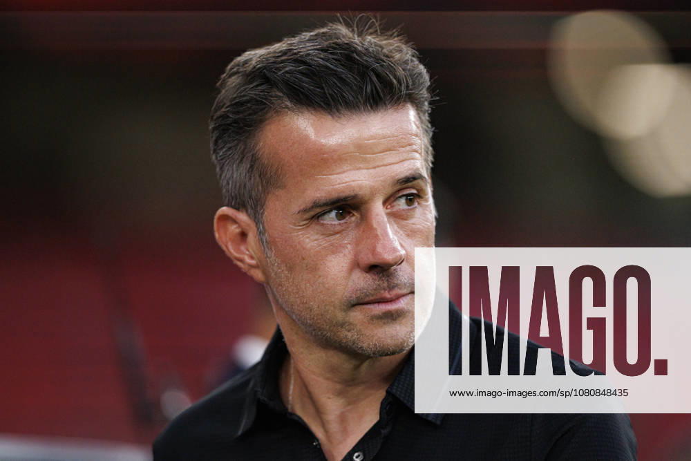 Marco Silva seen during Liga Portugal game between teams of SL Benfica and Academico de Viseu FC (Maciej Rogowski Ball Raw Images PT) Lisbon Estadio Da Luz Portugal
