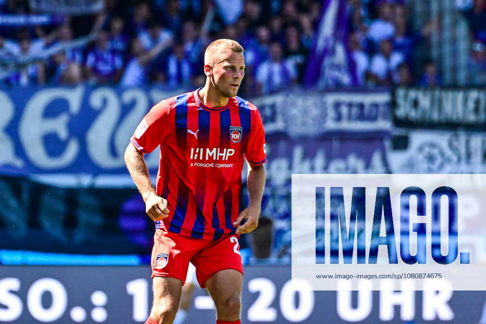 GER, Soccer, Men s, 2. Bundesliga, 1. FC Heidenheim vs. VfL Osnabrück, Adrian Beck, Heidenheim, 21, Heidenheim Voith Arena, Baden-Württemberg, Germany