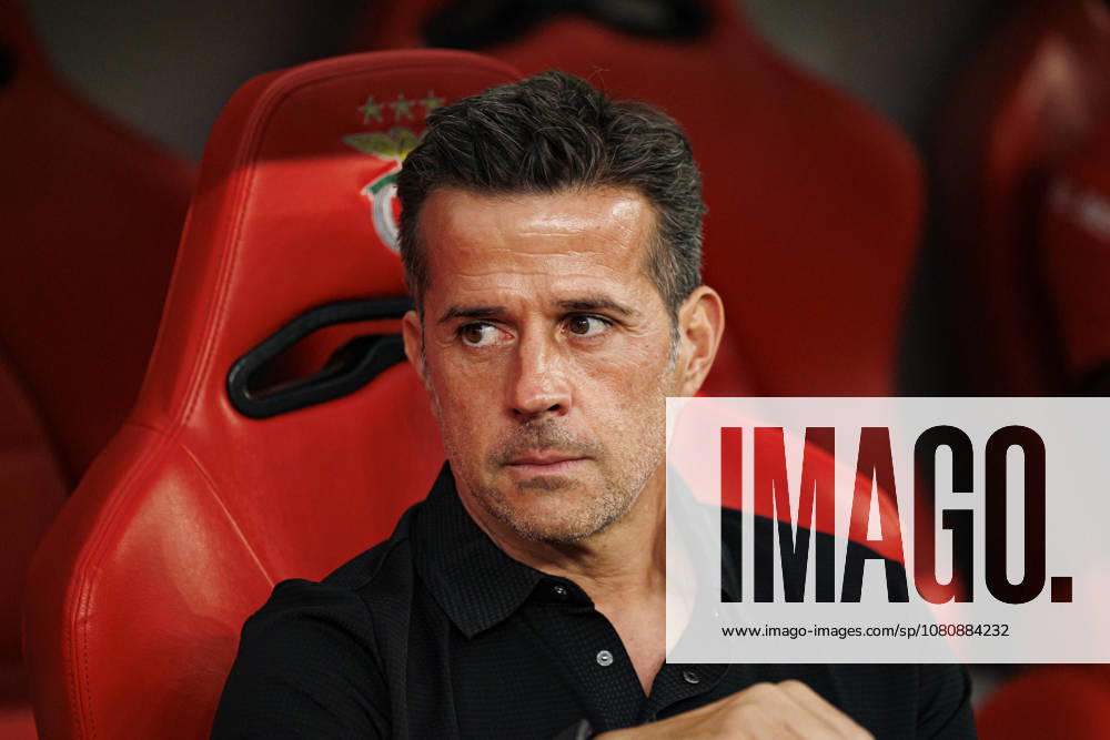 Marco Silva seen during Liga Portugal game between teams of SL Benfica and Academico de Viseu FC (Maciej Rogowski Ball Raw Images PT) Lisbon Estadio Da Luz Portugal