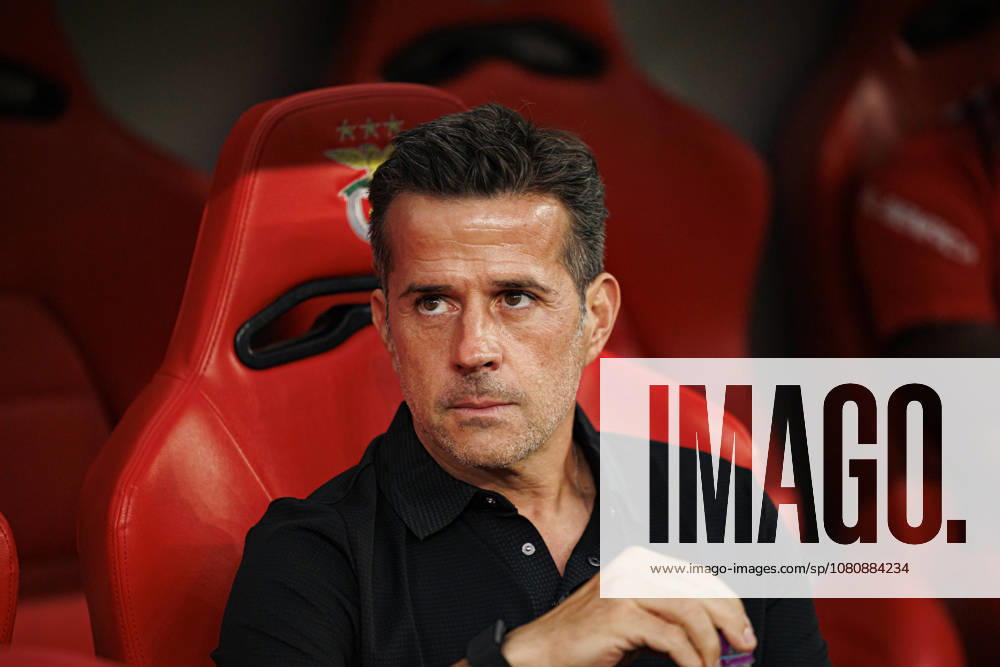 Marco Silva seen during Liga Portugal game between teams of SL Benfica and Academico de Viseu FC (Maciej Rogowski Ball Raw Images PT) Lisbon Estadio Da Luz Portugal