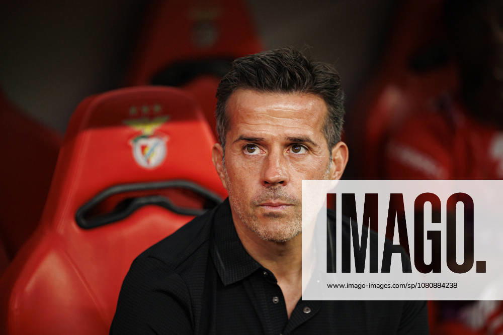 Marco Silva seen during Liga Portugal game between teams of SL Benfica and Academico de Viseu FC (Maciej Rogowski Ball Raw Images PT) Lisbon Estadio Da Luz Portugal