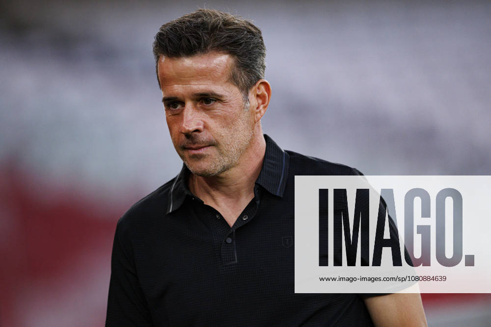 Marco Silva seen during Liga Portugal game between teams of SL Benfica and Academico de Viseu FC (Maciej Rogowski Ball Raw Images PT) Lisbon Estadio Da Luz Portugal