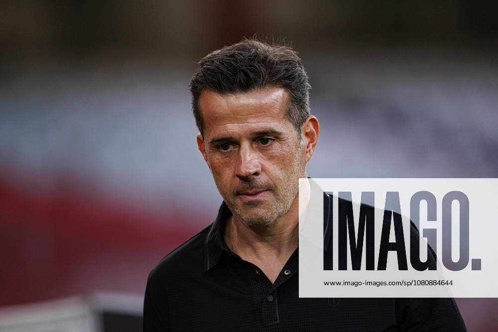 Marco Silva seen during Liga Portugal game between teams of SL Benfica and Academico de Viseu FC (Maciej Rogowski Ball Raw Images PT) Lisbon Estadio Da Luz Portugal