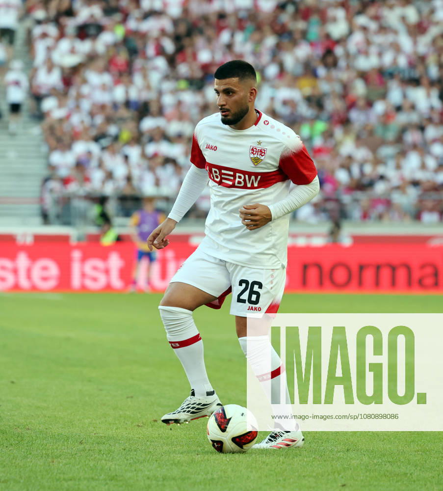 08 08 26 VfB Stuttgart FC Everton Germany, Stuttgart, 08 08 2026, Soccer, Bundesliga, Season 2026 2027, Exhibition game, VfB Stuttgart FC Everton Deniz Undav VfB Stuttgart