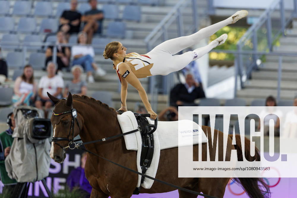 AACHEN FEI World Championships 2026, AACHEN FEI World Championships 2026 MEYER Kathrin GER, Captain Claus OLD FEI Vaulting World Championship Individual Female Aachen, Soers Equestrian Stadium