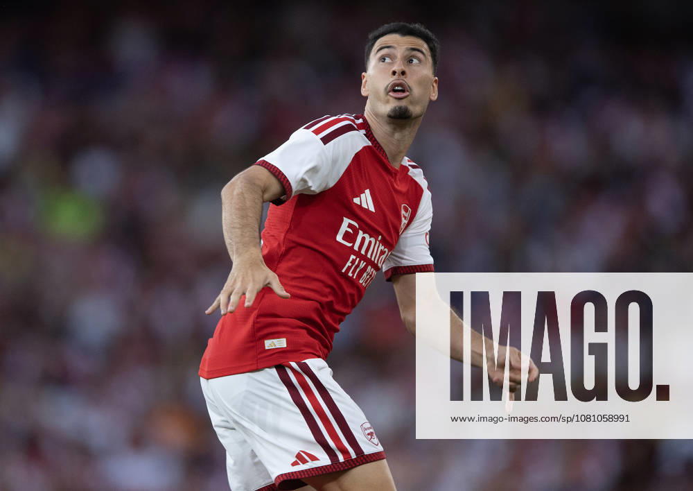 Arsenal FC v Como Calcio - Pre-Season Friendly LONDON, ENGLAND - AUGUST 12: Gabriel Martinelli of Arsenal during the pre-season friendly match between Arsenal FC and Como Calcio at Emirates Stadium on August 12, 2026 in London, United Kingdom. London Emirates Stadium England United Kingdom
