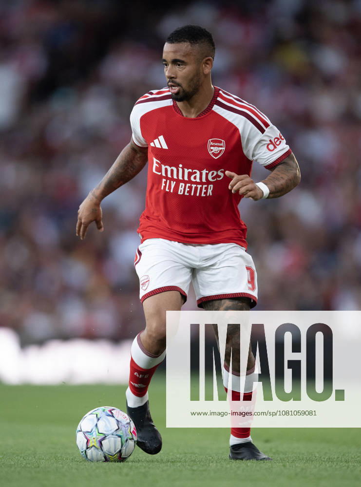 Arsenal FC v Como Calcio - Pre-Season Friendly LONDON, ENGLAND - AUGUST 12: Gabriel Jesus of Arsenal during the pre-season friendly match between Arsenal FC and Como Calcio at Emirates Stadium on August 12, 2026 in London, United Kingdom. London Emirates Stadium England United Kingdom