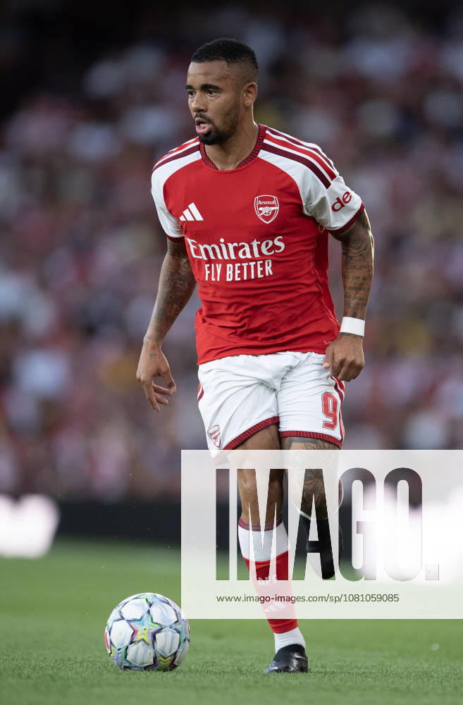 Arsenal FC v Como Calcio - Pre-Season Friendly LONDON, ENGLAND - AUGUST 12: Gabriel Jesus of Arsenal during the pre-season friendly match between Arsenal FC and Como Calcio at Emirates Stadium on August 12, 2026 in London, United Kingdom. London Emirates Stadium England United Kingdom