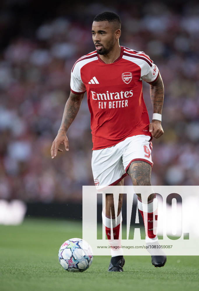 Arsenal FC v Como Calcio - Pre-Season Friendly LONDON, ENGLAND - AUGUST 12: Gabriel Jesus of Arsenal during the pre-season friendly match between Arsenal FC and Como Calcio at Emirates Stadium on August 12, 2026 in London, United Kingdom. London Emirates Stadium England United Kingdom