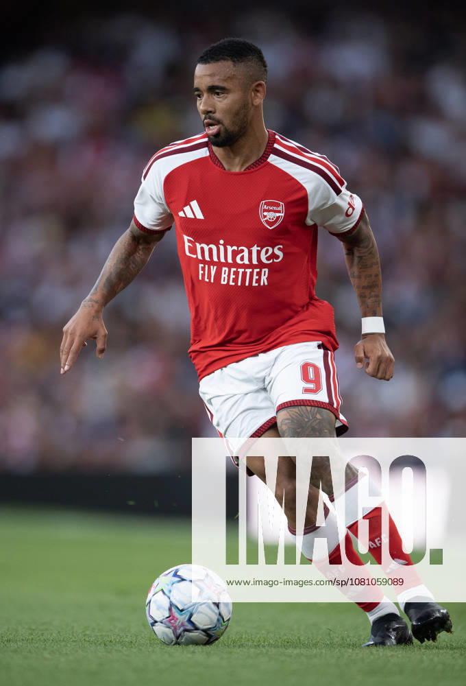Arsenal FC v Como Calcio - Pre-Season Friendly LONDON, ENGLAND - AUGUST 12: Gabriel Jesus of Arsenal during the pre-season friendly match between Arsenal FC and Como Calcio at Emirates Stadium on August 12, 2026 in London, United Kingdom. London Emirates Stadium England United Kingdom