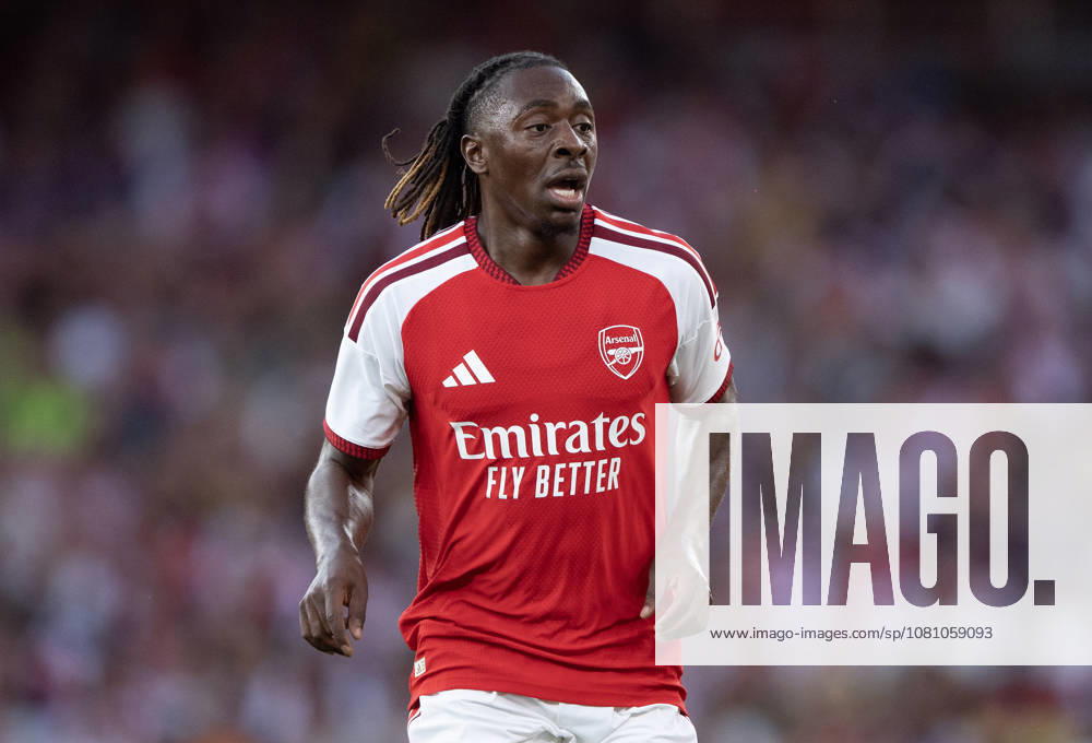 Arsenal FC v Como Calcio - Pre-Season Friendly LONDON, ENGLAND - AUGUST 12: Eberechi Eze of Arsenal during the pre-season friendly match between Arsenal FC and Como Calcio at Emirates Stadium on August 12, 2026 in London, United Kingdom. London Emirates Stadium England United Kingdom